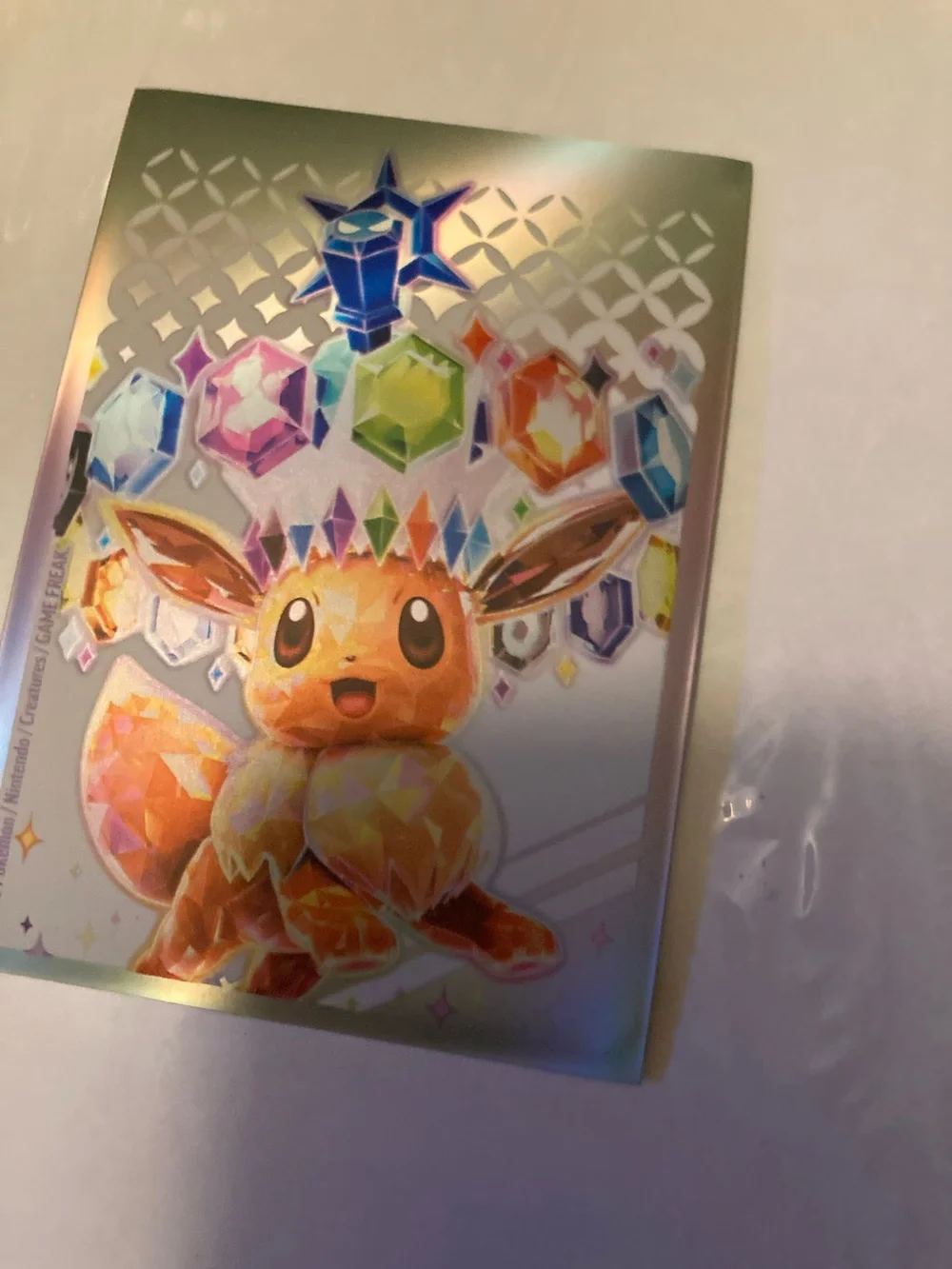 POKEBALL Pokemon Whimsicott Holo Green Gold Trading Card